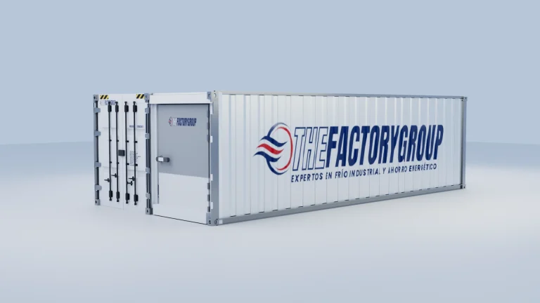Cámara de frío industrial de bajo consumo energético